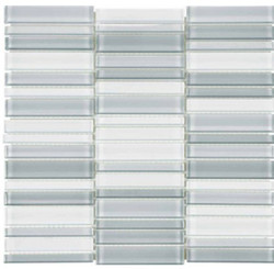 Anatolia Bliss Element Glass Straight Stack Shades of Gray Blend